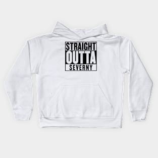 STRAIGHT OUTTA SEVERNY Kids Hoodie